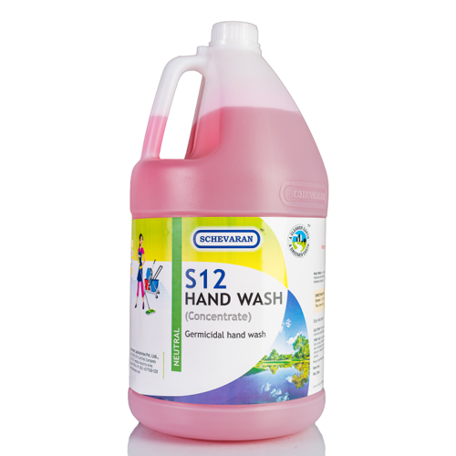 Schevaran Handwash S12 (Concentrate) Germicidal Handwash 5 Ltr