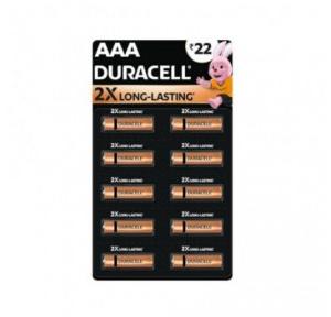 Duracell Alkaline Battery AAA 1.5V Pack of 10