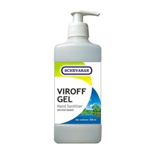 Schevaran Viroff Gel Hand Sanitizer Fast Evaporating and Disinfectant Gel 1 Ltr