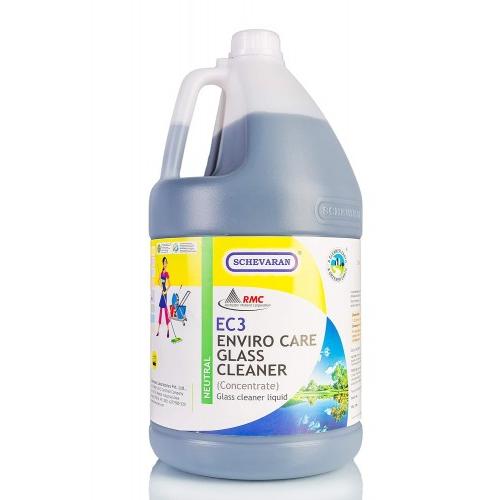 Schevaran Enviro Care Glass Cleaner Liquid EC3 (Concentrate) 1 Ltr