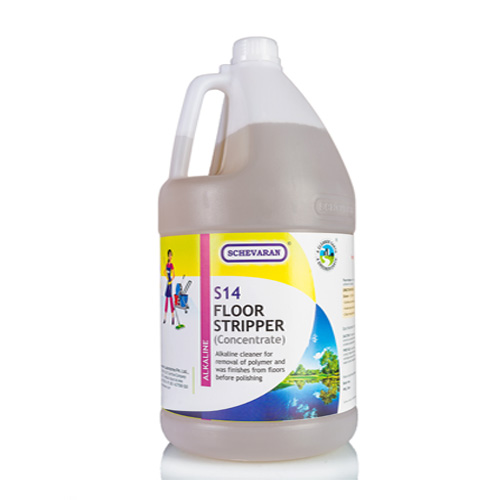 Schevaran Enviro Care Floor Stripper Alkaline Cleaner For Removal of Polymer From Floors 5 Ltr