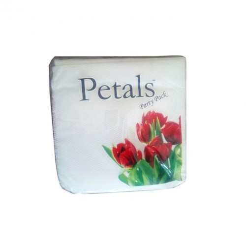 Petals Soft Tissue Paper White 2 Ply  100 Pulls 30x30Cm