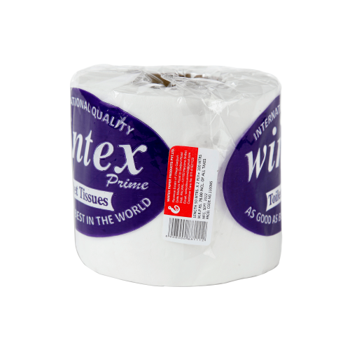 Wintex Soft Toilet Roll 100 Mtr Per Roll  2 Ply  Sheets Size 100mmx98mm