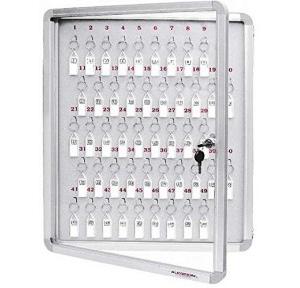 Alkosign Steelback Key Cabinet ASKB-50 120150 For 50 Keys 620 X 500 mm