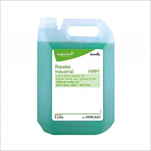 Diversey Rozalex Industrial HHRLAA1 Liquid Hand Cleanser For Heavy Soiled Oily Or Greasy Hands 5 Ltr