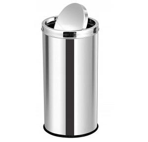 Swing Dustbin SS304 80 Ltr 16x24 Inch