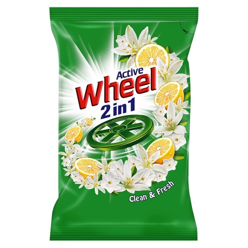 Wheel Detergent Powder Green Lemon and Jasmin 1 kg