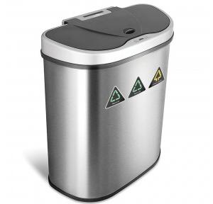 Dolphy Dustbin Motion Sensor Trash Can SS202 70 Ltr 54.2×33×67.1cm