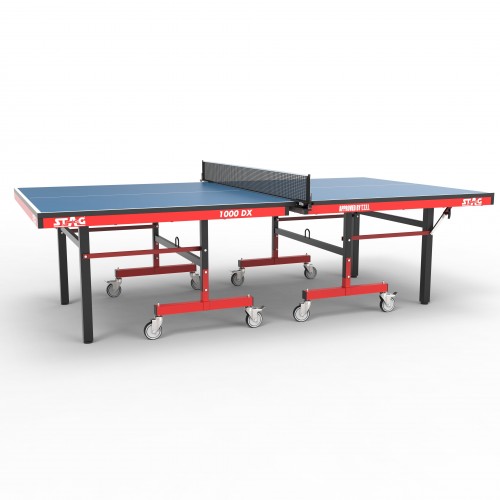 Stag Table Tennis Table TTIN70 1000DX With 2 Rackets (Stag 3 Star) & 4 Balls (Stag 1 Star)