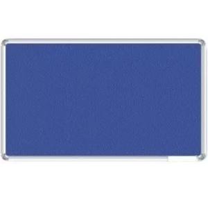 Notice Board Super Deluxe Soft Foam Surface For Easy Pin Motion Non-Magnetic 4 X 4 Feet Blue