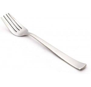 Dessert Fork Impress Silver Stainless Steel 18 CM 14 Gauge