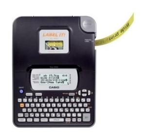 Casio Label Printer KL 820 LCD Size: 95x32 Dots With QWERTY Keyboard High Definition Print Head With Max. 12mm Print Height/200 dpi Resolution