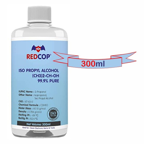 Redcop ISO Propyl Alcohol [(CH3)2-CH-OH] 300ml