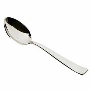 Impress Dinner Spoon Full Matt Colour: Silver Stainless Steel 18.5cm 14 Gauge Pack of 12