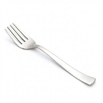 Hunar Dinner Fork Colour: Silver Stainless Steel 18cm 14 Gauge Pack of 12