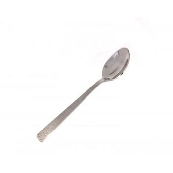 Impress Dinner Spoon Hammered Colour: Silver Thickness: 1.7mm Stainless Steel 18.5cm Pack of 12