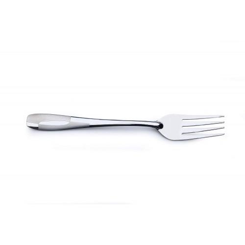 Milano Dinner Fork Colour: Silver Thickness: 3mm Stainless Steel 18.2cm Pack of 12