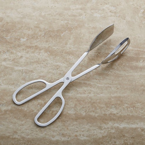 Scissor Tong Length: 11.5 inches Stainless Steel Colour: Silver Buffet Server