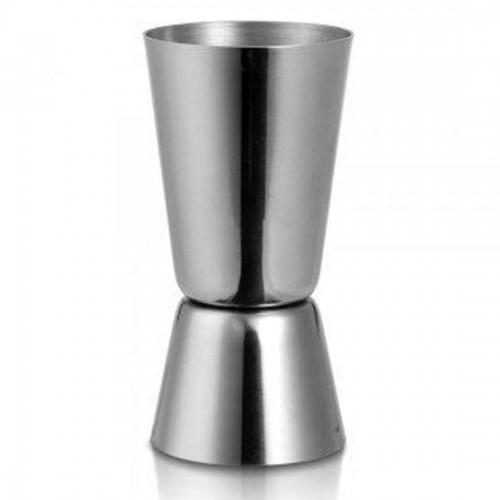 Peg Jigger Regular 30 ml and 60 ml On Either Sides Height: 3.5 inches Colour: Silver