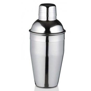 Cocktail Shaker With Built-in Strainer Stainless Steel 750ml Height: 10 inches Colour: Silver