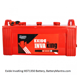 Exide Inva King Tubular Inverter Battery IKST1350 12V 135Ah