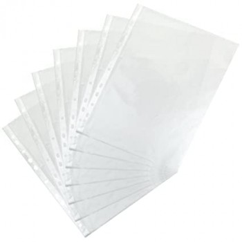 Ankita Sheet Protector Transparent Punch Pocket A4 30 Micron