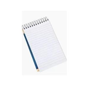 RJS Writing Pad Single Ruled A5 50 Sheets