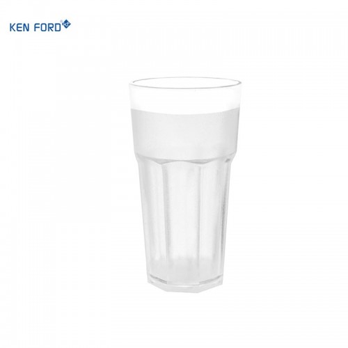 Kenford Glass TSP 300F Step Frosted Transparent Polycarbonate 300 ml