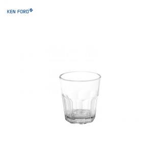 Kenford Glass TSP 230P Step Plain Transparent Polycarbonate 230 ml