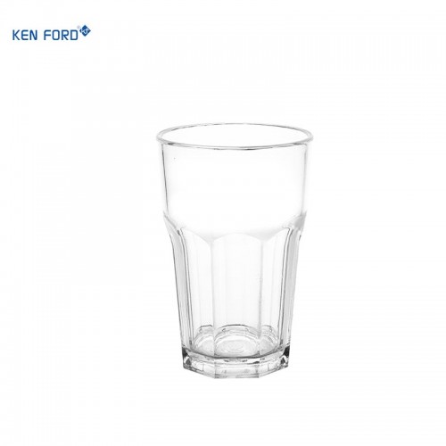 Kenford Glass TSP 280 P Step Plain Transparent Polycarbonate 280 ml