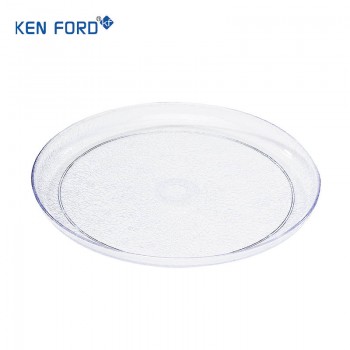 Kenford Plate FP 8 Quarter Transparent Polycarbonate 7 X 7 Inch