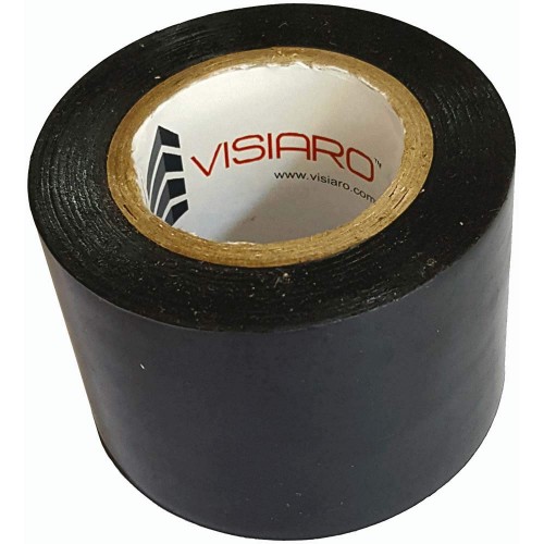 Tape PVC Self Adhesive Black Monsoon Width 48mm Length 18 Mtr