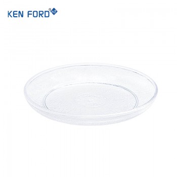 Kenford Plate FP 5 Sweet Dish Transparent Polycarbonate 5 Inch