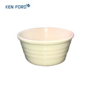 Kenford Bowl RPB 3 Round Ripple White Polycarbonate 3.5 Inch