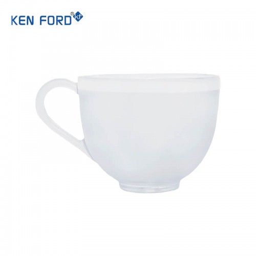 Kenford Tea Cup CP 150 2.75 Dia White  Polycarbonate 150 ml