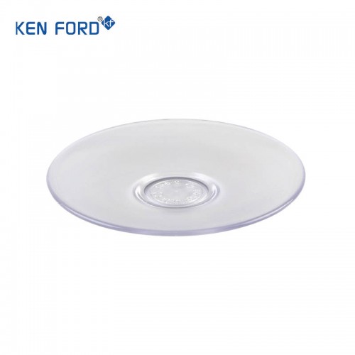 Kenford Saucer CPS 5 White Polycarbonate 5.25 Dia