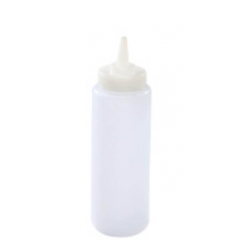 Kenford Squeeze Bottle SQ 8 LDPE White 240ml Polycarbonate