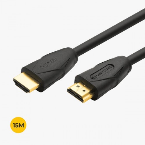 Lapcare HDMI Cable Gold Plated Connector Male to Male 15 Mtr Length