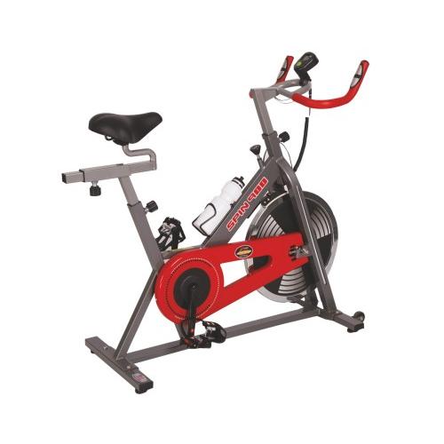 Fitking Spin Bike S-905 Red and Black Deluxe With 20 Kg Double Way Flywheel