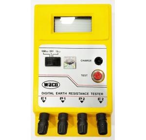 Waco Digital Earth Resistance Tester (0-10-1000 Ohm) 4 Terminal With Tool Kit