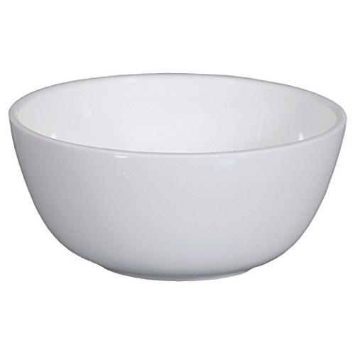 Clay Craft Soup Bowl Chinese Solid White Medium Size Ceramic 320ml