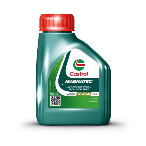 Castrol Magnatec 10W-40 API SN Part-Synthetic Engine Oil For Petrol Cars 500ml