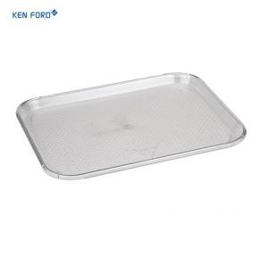 Kenford Tray CFT 1014 (PC) Cafeteria Rectangle White (High Heat Resistant) Polycarbonate 10 x 14 Inch