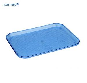 Kenford Tray CFT 1216 (PC) Cafeteria Rectangle Blue Polycarbonate 12 X 16 Inch