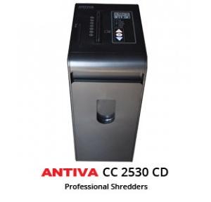 Antiva Paper Shredder Machine CC 2530 CD Cross-Cut Type AutomaticBin Capacity 40 L