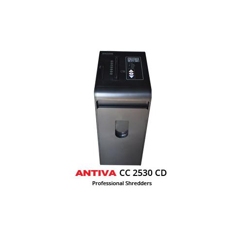 Antiva Paper Shredder Machine CC 2530 CD Cross-Cut Type AutomaticBin Capacity 40 L