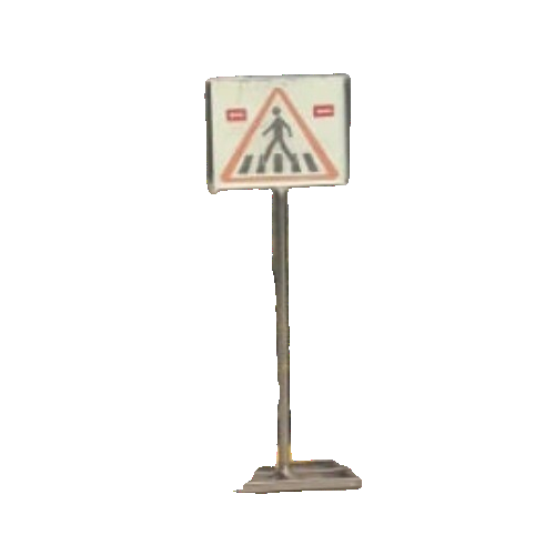 No Entry Traffic Signboard Size 900×900mm Retro Reflective Tape Type 4, 3mm ACP Sheet With Back Frame Post 5 FT