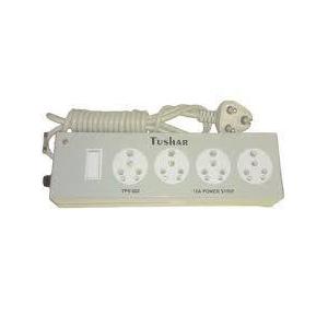 Tushar Power Strip 6A 4 Socket Single Switch With 1.5 Mtr Cord