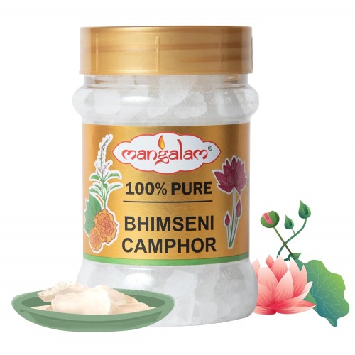 Mangalam Bhimseni Camphor Sweet Fragrance 100 Gram