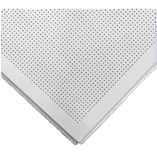 Armstrong  Perforated Tile Galvanized Square Microlook Perforation Hole Dia 0.5mm 2x2 Feet White     Pack of 16